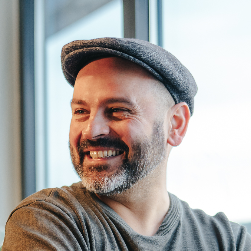 Portrait of Vincenzo Ruggiero, co-founder of Roger